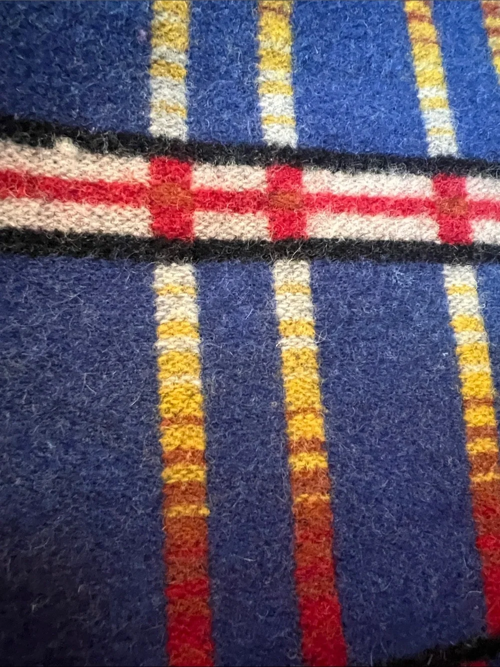 Pearce wool vintage Ralph Lauren home vibe Throw Blanket made in the USA